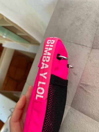 Bolso Bimba y Lola fucsia para móvil