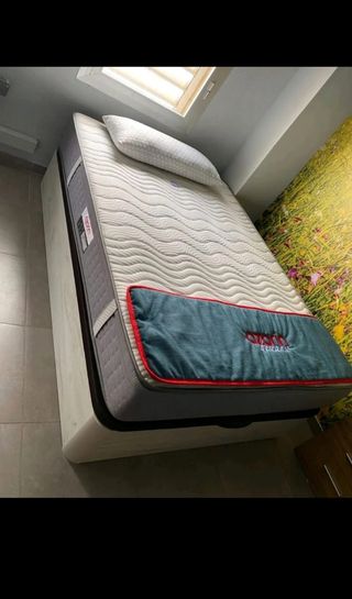 Canapé de tela y corduroy