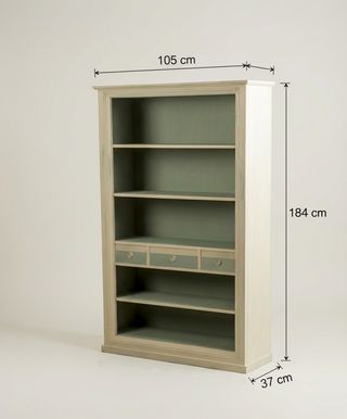 Librería estantería con cajones Sienna