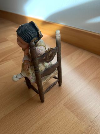 Figura Nadal Valenciana Niña Silla