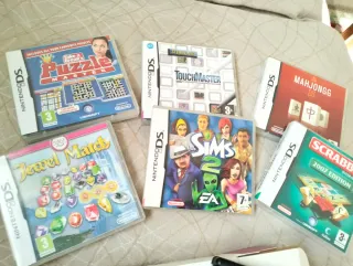 Nintendo DS Lite + juegos y caja
