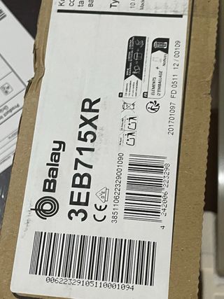 Vitrocerámica Balay sin estrenar