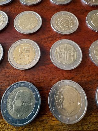 Lote 25 Monedas 2€ Conmemorativas-Año España