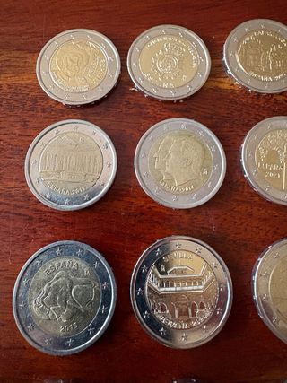 Lote 25 Monedas 2€ Conmemorativas-Año España