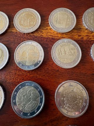 Lote 25 Monedas 2€ Conmemorativas-Año España