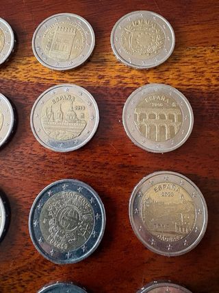 Lote 25 Monedas 2€ Conmemorativas-Año España