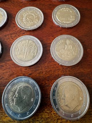 Lote 25 Monedas 2€ Conmemorativas-Año España