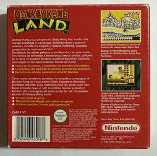 Donkey Kong Land Game Boy PAL ESP ITA