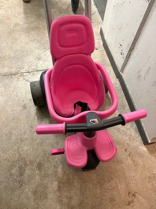 Triciclo evolutivo rosa