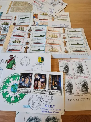Mega Lotto Francobolli MNH e buste FDC