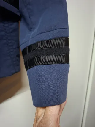 Chaqueta Zara azul militar