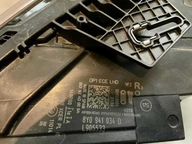 Faros Audi A3 8Y Facelift LED