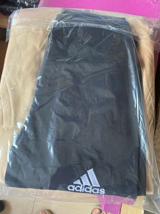 Chándal Adidas Beige y Negro