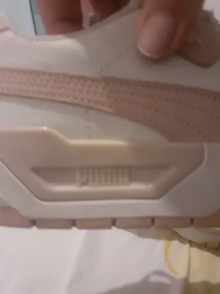 Zapatillas Puma Mujer Rosa y Blanco