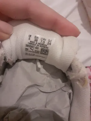 Zapatillas Puma Mujer Rosa y Blanco