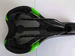 Sillín Bicicleta Estática Negro/Verde