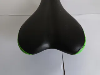 Sillín Bicicleta Estática Negro/Verde