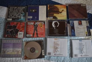 Lote 12 CDs Música Variada Pop Rock