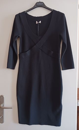 Abito maglia Blugirl Blumarine nero