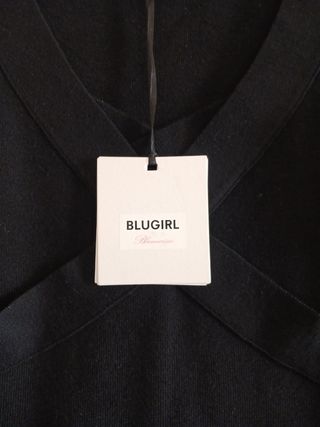 Abito maglia Blugirl Blumarine nero