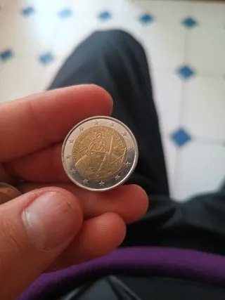 Moneda 2 Euros Francia Rugby 2023
