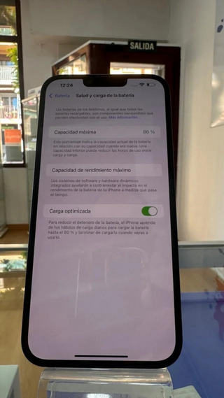 iPhone 14 Plus 128GB Nero Batteria 86%