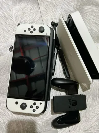 Nintendo Switch OLED Blanca