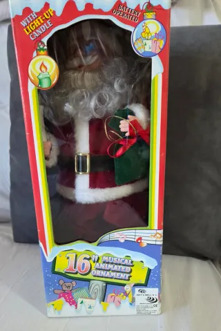 Papá Noel Musical Navideño