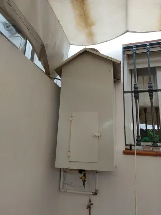 Casilleta para termo de gas