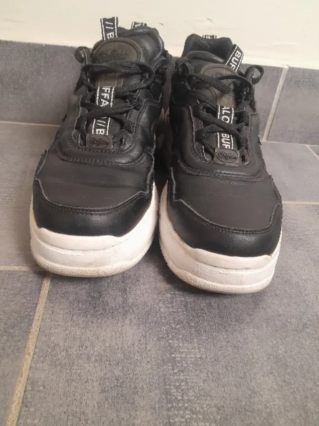 Zapatos Zapatillas Buffalo Flat XTR negras