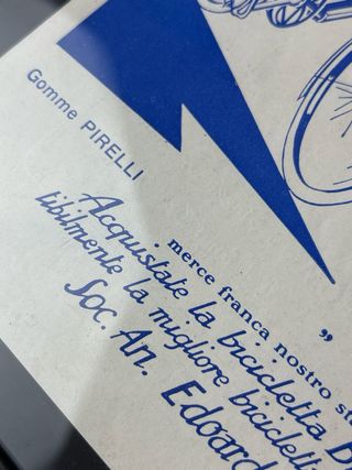 Póster Publicitario Bicicletas Bianchi Originales