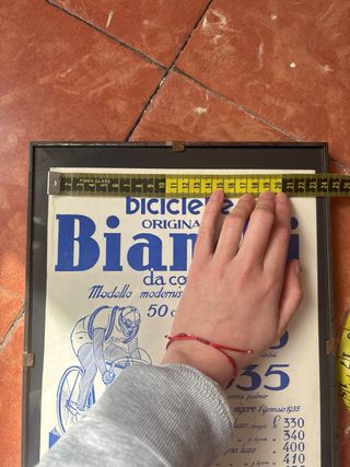 Póster Publicitario Bicicletas Bianchi Originales