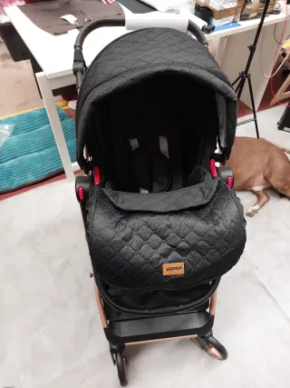 Carrito bebé 3 en 1 con accesorios