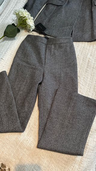 Conjunto Massimo Dutti Gris