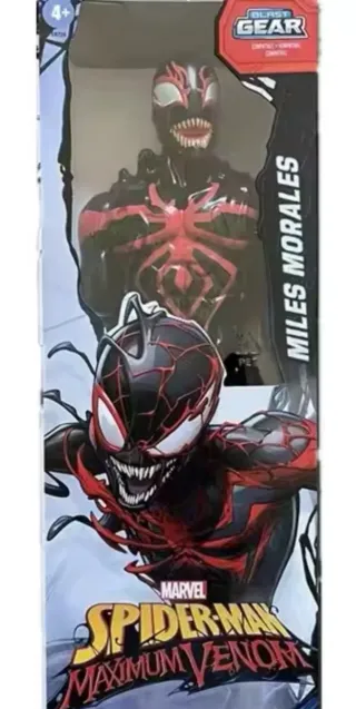 Spider-Man Miles Morales Figura 30cm Venom
