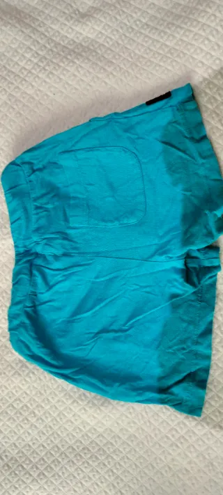 Pantaloncini neonato blu