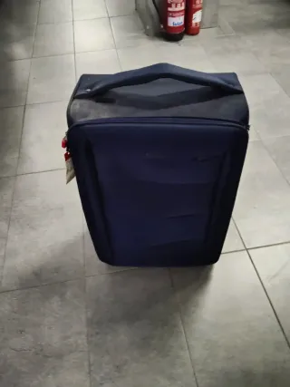 Maletas de viaje medianas (morado  rojo y azul