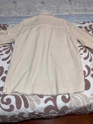 Chaqueta Zara Beige Corduroy