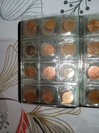 Colección de monedas de colección