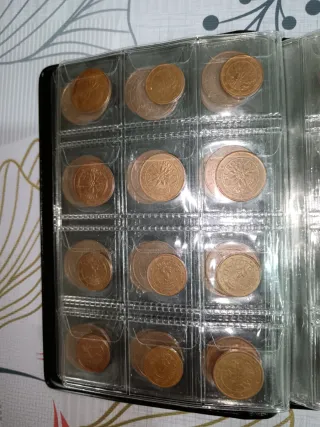 Colección de monedas de colección