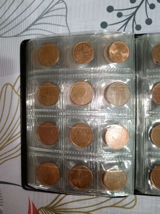 Colección de monedas de colección