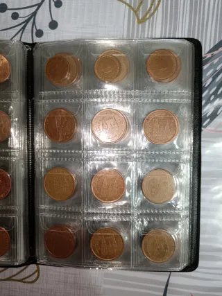 Colección de monedas de colección