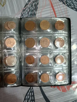Colección de monedas de colección