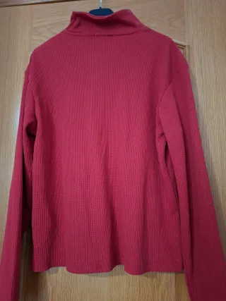 Camiseta Zara Roja Hombre Talla M