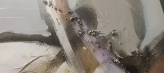 Cuadro abstracto lienzo