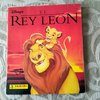 Álbum Cromos El Rey León Completo Panini