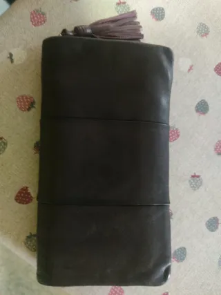 Cartera de piel Abbacho