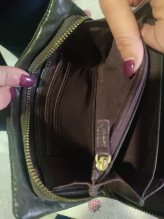 Cartera de piel Abbacho