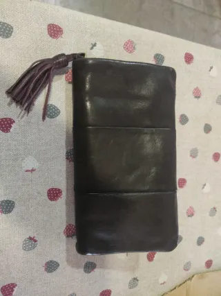Cartera de piel Abbacho