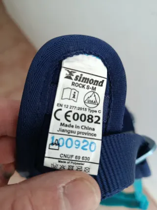 Arnés de escalada infantil